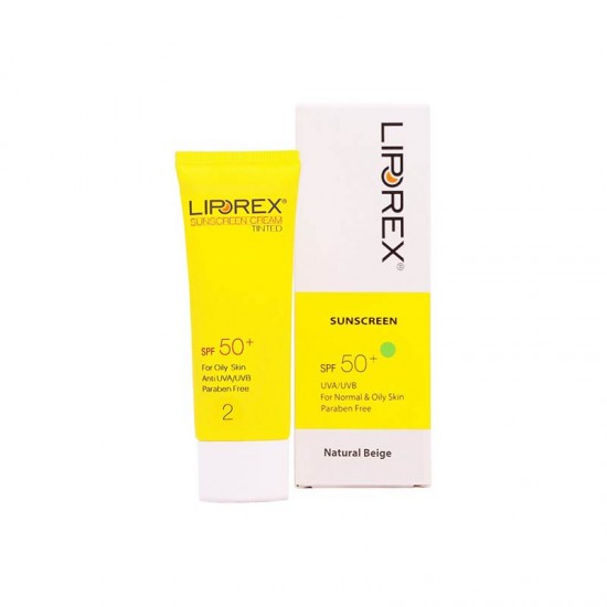 کرم ضد آفتاب لیپورکس SPF50 | ضد آفتاب مناسب پوست های نرمال و چرب