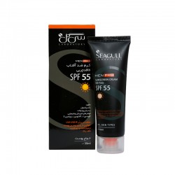 کرم ضد آفتاب آقایان سی گل SPF55 مناسب انواع پوست ۵۰ میلی لیتر