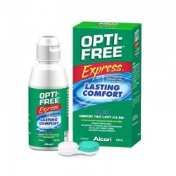 محلول شستشوی لنز اپتی فری 120 میلی | شستشوی آسان و مؤثر لنزهای تماسی