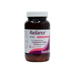 قرص رادیانس هلث اید 60 عددی | کلاژن هیدرولیز شده، ویتامین سی و زینک