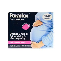 سافت ژل امگا مامز پارادوکس 30 عددی | امگا ۳ برای دوران بارداری و شیردهی