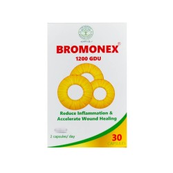 کپسول برومونکس سبز داروجم 30 عددی | بهبود زخم و کاهش التهاب و کبودی