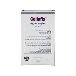 قرص کلافیکس استارویت 40 عددی | حاوی کلاژن، هیالورونیک اسید، زینک و ویتامین سی